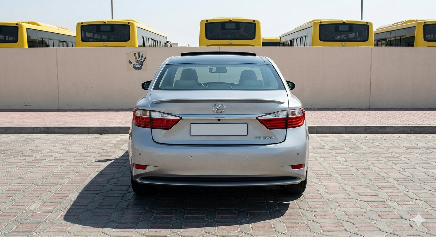 Blauw Lexus ES350 Platinum 2014